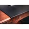 Dacasso Black Leather 30" x 19" Desk Mat with Fixation Lip PR-1039 - alternate 2